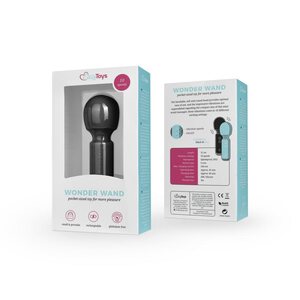 Easy Toys Mini Wonder Wand Vibrator black
