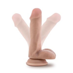 Blush Novelties Dr.Skin Plus Dildo Vaalea