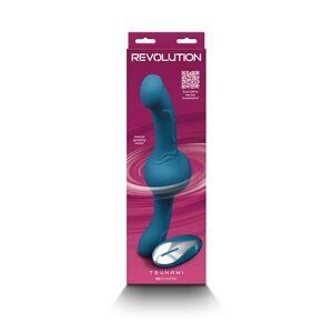 NS Novelties Revolution Tsunami Teal Vibrator