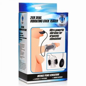 Trinity Vibes Dual Vibrating Cock Teaser