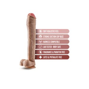 Blush Novelties Dr. Skin - Mr. Ed Dildo 13''