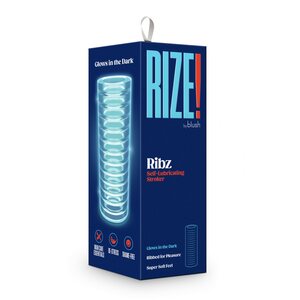 Blush Novelties Rize Ribz Self Lubricating Stroker