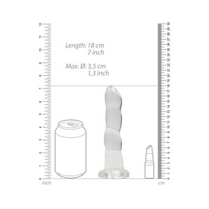 Real Rock Dildo 17 cm s přísavkou