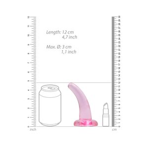 Real Rock Dildo 11.5 εκ. με βεντούζα