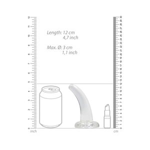Real Rock Dildo 11.5 εκ. με βεντούζα