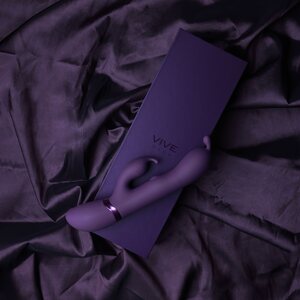 Vive Gada - Vibrating Bunny Ear G-Spot Rabbit with Pulse Wave Shaft