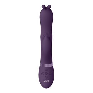 Vive Gada - Vibrating Bunny Ear G-Spot Rabbit with Pulse Wave Shaft