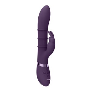 Vive Sora - Triple Action Silicone Up & Down Stimulating Rings Vibrator