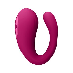 Vive Yoko Triple Action Vibrating Dual Prongs & Pulse Wave Stimulator