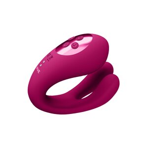 Vive Yoko Triple Action Vibrating Dual Prongs & Pulse Wave Stimulator