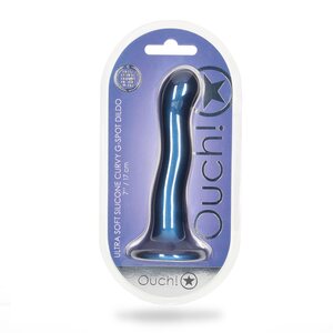 Ouch Smooth Silicone Curvy G-Spot Dildo