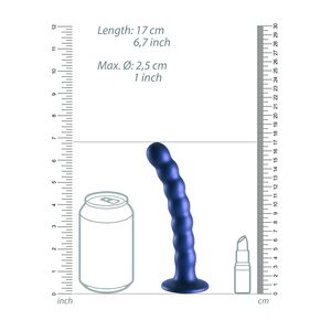 Ouch Beaded Silicone G-Spot Dildo 16.5 cm