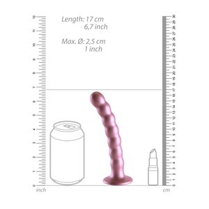 Ouch Beaded Silicone G-Spot Dildo 16.5 cm