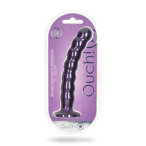 Ouch Beaded Silicone G-Spot Dildo 20.5 cm