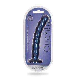 Ouch Beaded Silicone G-Spot Dildo 20.5 cm