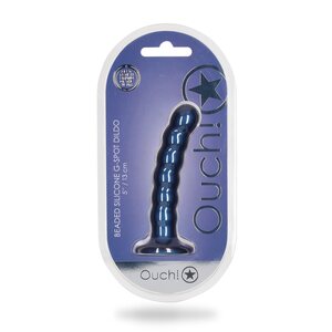 Ouch Beaded Silicone G-Spot Dildo 13 cm