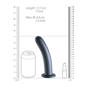 Ouch Smooth Silicone G-Spot Dildo 17 cm