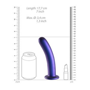 Ouch Smooth Silicone G-Spot Dildo 17 cm