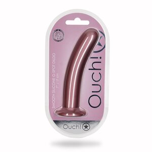 Ouch Smooth Silicone G-Spot Dildo 17 cm
