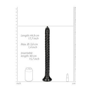 Ouch Swirled Anal Snake 40 cm