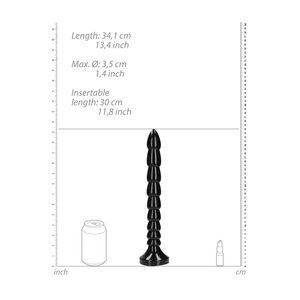 Ouch Stacked Anal Snake 30 cm