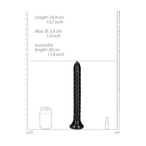 Ouch Swirled Anal Snake 30 cm