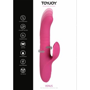 Toy Joy Venus Thrusting and Rotating Vibrator