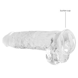 Real Rock RealRock Dildo 9" Clear