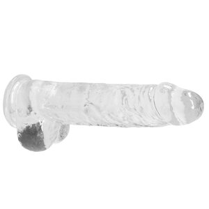 Real Rock RealRock Dildo 9" Clear