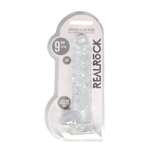 Real Rock RealRock Dildo 9" Clear