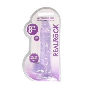 Real Rock RealRock Dildo 8" Lila