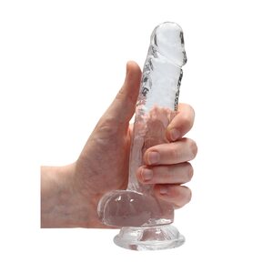 Real Rock RealRock Dildo 7" Clear