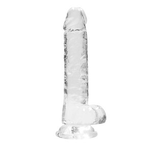 Real Rock RealRock Dildo 7" Clear