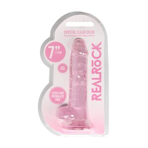 Real Rock RealRock Dildo 7" Pinkki