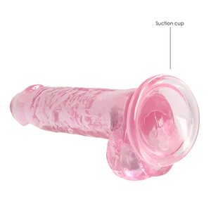 Real Rock RealRock Dildo 7" Pinkki