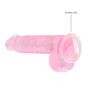 Real Rock RealRock Dildo 6" Pinkki