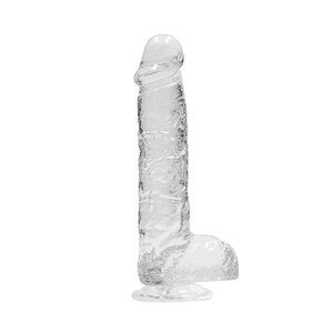 Real Rock RealRock Dildo 6" Clear