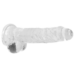 Real Rock RealRock Dildo 8" Clear
