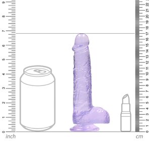 Real Rock RealRock Dildo 6" Lila