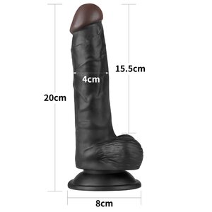 Easy Strap On Set 7.5" Negro