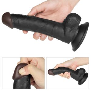 Easy Strap On Set 7.5" Negro