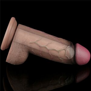 Lovetoy Nature Cock XXL Dual Layered Silicone 25 cm