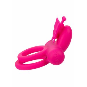 California Exotics Butterfly Dual Ring Penisrengas För par