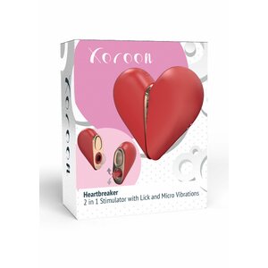 XOCOON Heartbreaker 2 in 1 Klitoriskiihotin