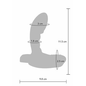 Toy Joy Buttocks The Heroic P-Spot Vibrating Buttplug
