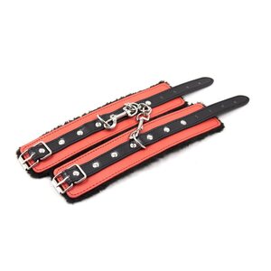 Poistotuotteet Bondage Setti 7 Osaa Punainen-Musta