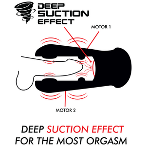 JamyJob JamyJob Dameron Suction and Vibration Masturbator