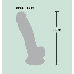 Medical Silicone Dildo Crown, Puhdasta Silikonia