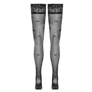 Cottelli Legwear Stay Up Sukat Roses