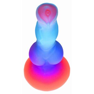 Glow In The Dark Silicone Alien Dildo